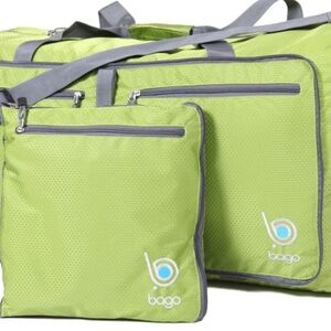 Bago 80L Green Travel Duffel Bag NWT